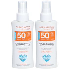 Alphanova CRÈME SOLAIRE HYPOALLERGÉNIQUE FORMAT VOYAGE SPF50