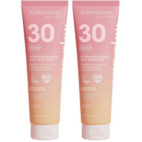 ALPHANOVA SUN GLOW LAIT SPF30 150 Lot de 2