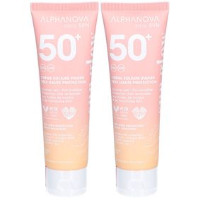 ALPHANOVA DAILY SUN CR SPF50+ 50ML Lot de 2
