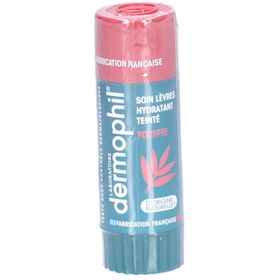 Dermophil Stick Lèvres Soin Teinté Pourpre Rosé