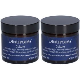 ANTIPODES CULTURE HERSTELLENDE NACHTCRÈME GEL MET PROBIOTICA
