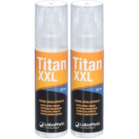 TITAN GEL XXL CRÈME DÉVELOPPANTE - Gel pour usage intime.  - fl 60 ml x2