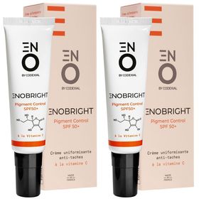 ENOBRIGHT PIGMENT CONTROL SPF 50+ - Crème unifiante anti-tache à la vitamine C, SPF 50+. x