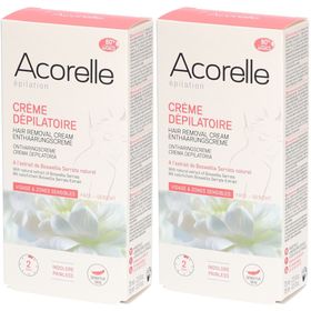 Acorelle Ontharingscrème Gezicht & Gevoelige Huid VEGAN