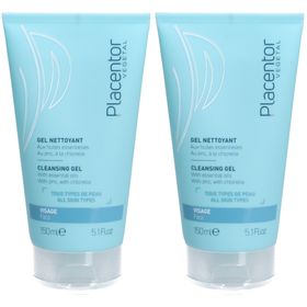 PLACENTOR Gezichtsreinigingsgel met plantenextracten