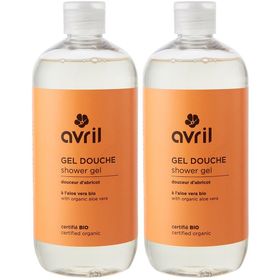 Avril Coeur d'Abricot Douchegel Biologisch gecertificeerd