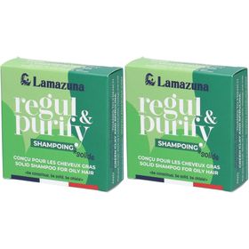 LAMAZUNA Reguleren & Zuiveren Shampoing Solide