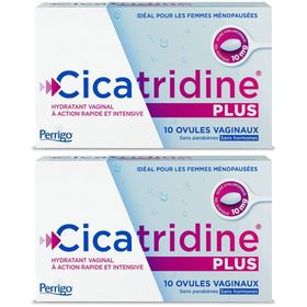 Cicatridine - 10 vaginale zetpillen - Bij vaginale droogheid en ter bevordering van de wondgenezing
