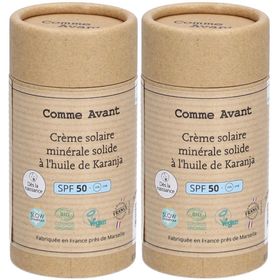 Comme Avant Solid minerale zonnecrème met Karanja-olie SPF 50 Vanaf de geboorte