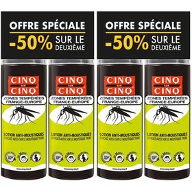 Set van 2 Zones Temperées Anti-Moustiques 100 ml Cinq sur Cinq