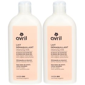 Avril Lait Démaquillant Certifié BIO