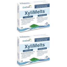 XyliMelts-tabletten tegen een droge mond, met zoete munt