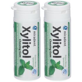 Miradent Kauwgom Xylitol Groene Munt