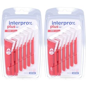 Interprox® Plus Mini Conical-tandenborsteltjes, rood