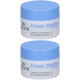 Nuxe Crème Fraîche de Beauté Crème Riche Hydratante 48h Peau Sèche