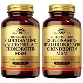 Solgar Glucosamine Acide Hyaluronique Chondroïtine MSM