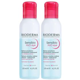 Bioderma Sensibio H2O Eye Biphase Micellaire Démaquillant Waterproof