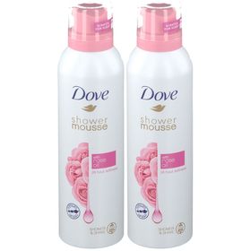Dove douchemousse met rozenolie