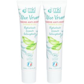 mkl CRÈME VISAGE ALOE VERA 40 ML - CERTIFIÉE BIO