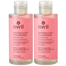 Avril Twee-fasen oogmake-up remover Biologisch gecertificeerd