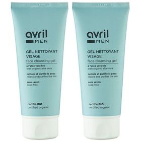 AVRIL Men Gel nettoyant visage bio