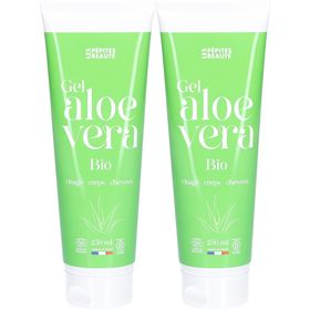 LES PÉPITES BEAUTÉ gel d’aloe vera apaisant visage, corps et cheveux