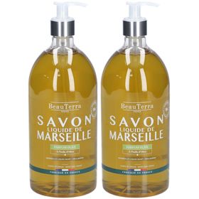 BeauTerra Savon Liquide de Marseille - Huile d'Olive