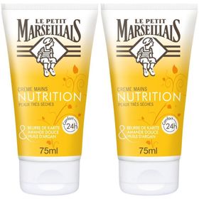 Le Petit Marseillais - Handcrème - Voedend voor de zeer droge huid, tube 75 ml