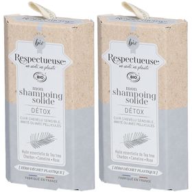 Respectueuse Mon Shampoing Solide DETOX Bio
