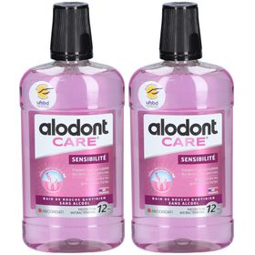 ALODONT CARE SENSIBILITÉ BAIN DE BOUCHE - Bain de bouche fluoré, arôme menthe fraîche.  -