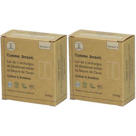 Comme Avant Recharges déodorant solide - Cédrat & Bambou