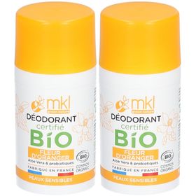 mkl DÉODORANT CERTIFIÉ BIO - FLEUR D'ORANGER