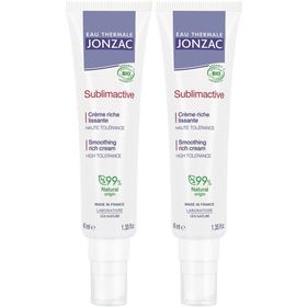 Jonzac Sublimactive Organic Gladmakende Rijke Crème voor de droge huid - anti-aging