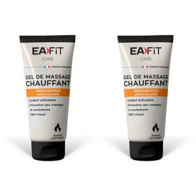 EA-FIT CARE GEL MASS CHAUFF 75ML x2