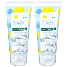 Klorane Baby Nutrition Cold Cream, Voedende crème met calendula, Cold Cream, tube
