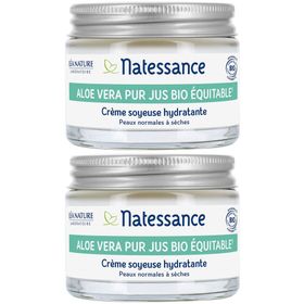 NATESSANCE CR SOY HYDRA ALOE 50ML x2
