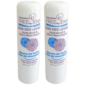 FREESENS® Rouge à lèvres hydratant & Ultra-nourissant - Beurre de karité & Huile de macadamia