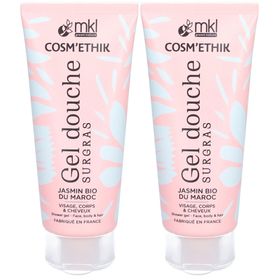 MKL Gel Douche Surgras Cosm'ethik - Jasmin Bio du Maroc