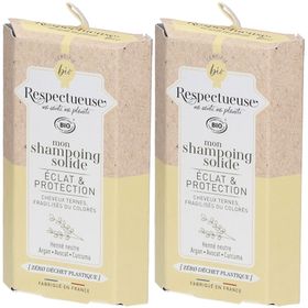Respectueuse Mon Shampoing Solide ÉCLAT & PROTECTION Bio