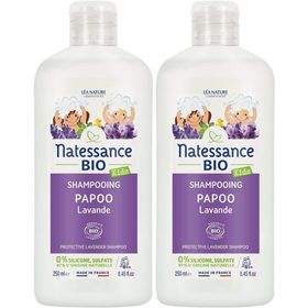 Natessance Biologische Papoo Lavendel Shampoo Voor Kinderen Vanaf 3 Jaar Sulfaatvrij
