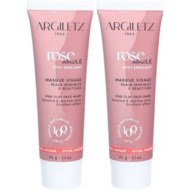 ARGILETZ MASQ ARGILE ROSE 30G x2