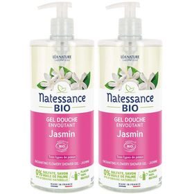 Natessance Gel Douche Jasmin Bio Sans Sulfate 1 L