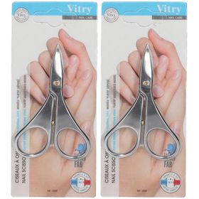 Vitry Ciseaux à ongles Furtif Lames courbes pour gaucher