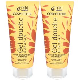 MKL Gel Douche Surgras Cosm'ethik - Huile d'Argan Bio du Maroc