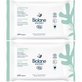 Biolane Expert - Organic Water Wipes - Gevoelige huid