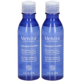 MELVITA Bi-Phase Waterproof Oog Make-up Verwijderaar Bloemen Boeket