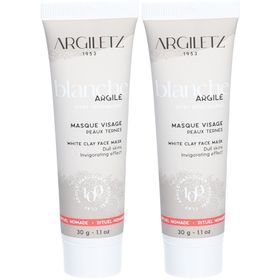 ARGILETZ MASQ ARGILE BLANCHE 30G x2