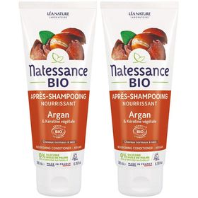 Natessance Voedende Argan en Plantaardige Keratine Conditioner