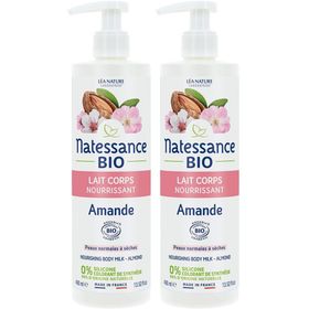 NATESSANCE Biologische Voedende Body Lotion Amandel