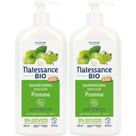 Natessance Kids Milde Biologische Appel Sulfaatvrije Shampoo Lichaam & Haar